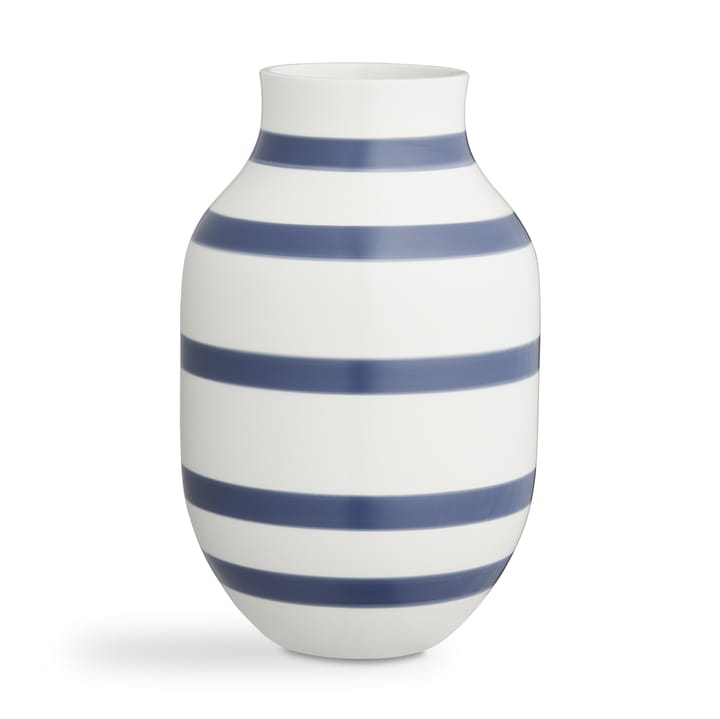 Omaggio Vase groß 30,5cm - stahlblau - Kähler