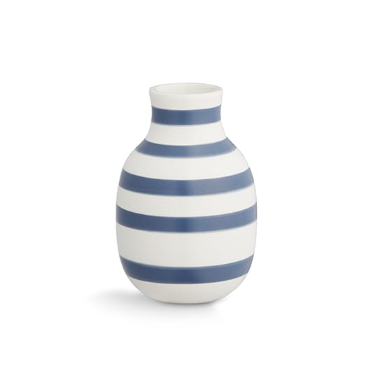 Omaggio Vase klein 12,5cm - stahlblau - Kähler