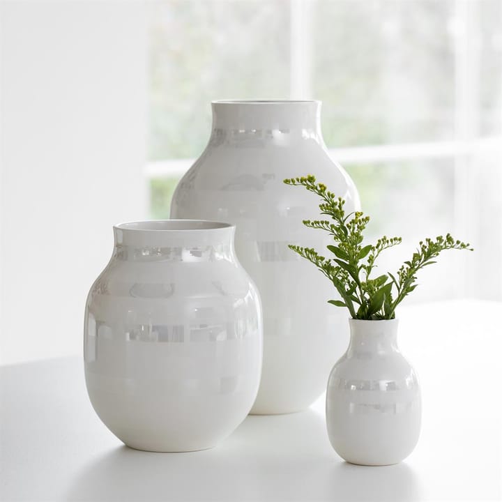 Omaggio Vase perlmutt - Groß ( 30,5cm) - Kähler