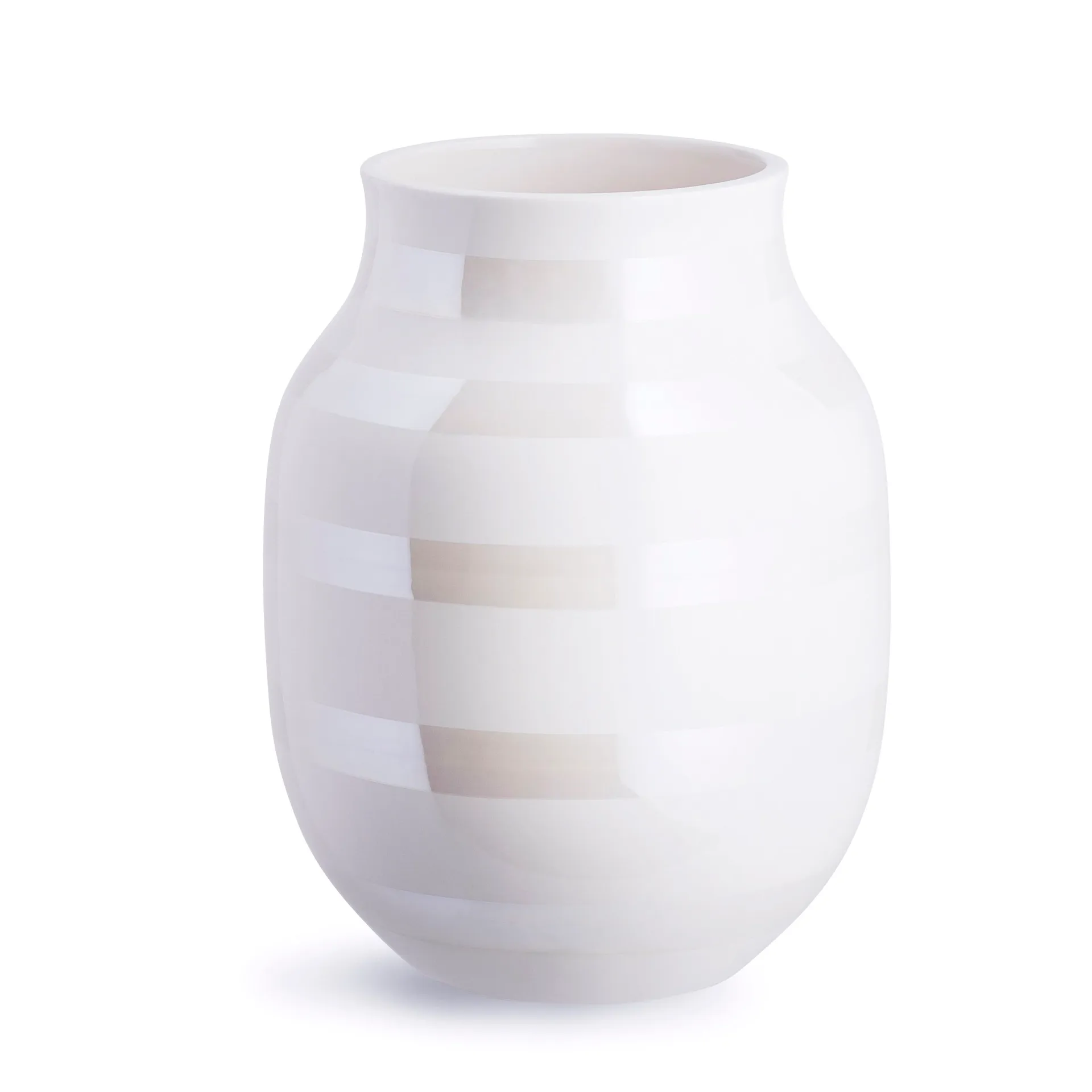 Omaggio Vase perlmutt, Mittel (20,0cm) Kähler