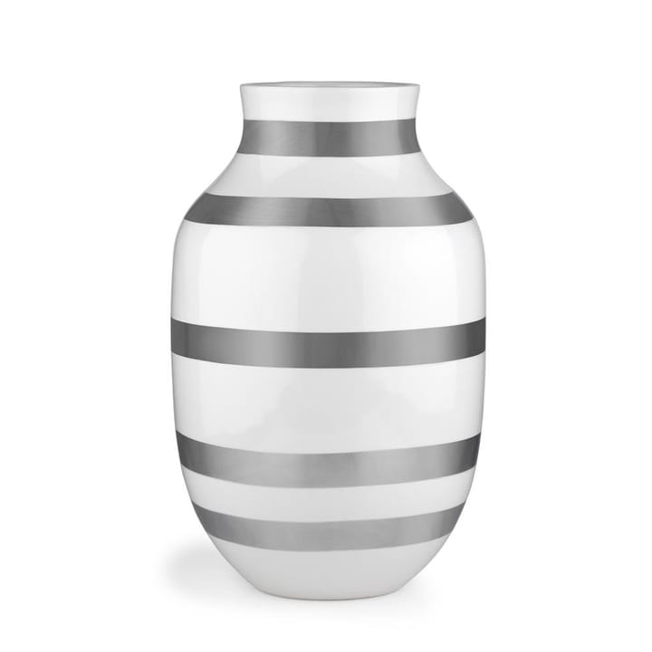 Omaggio Vase silber - groß - Kähler