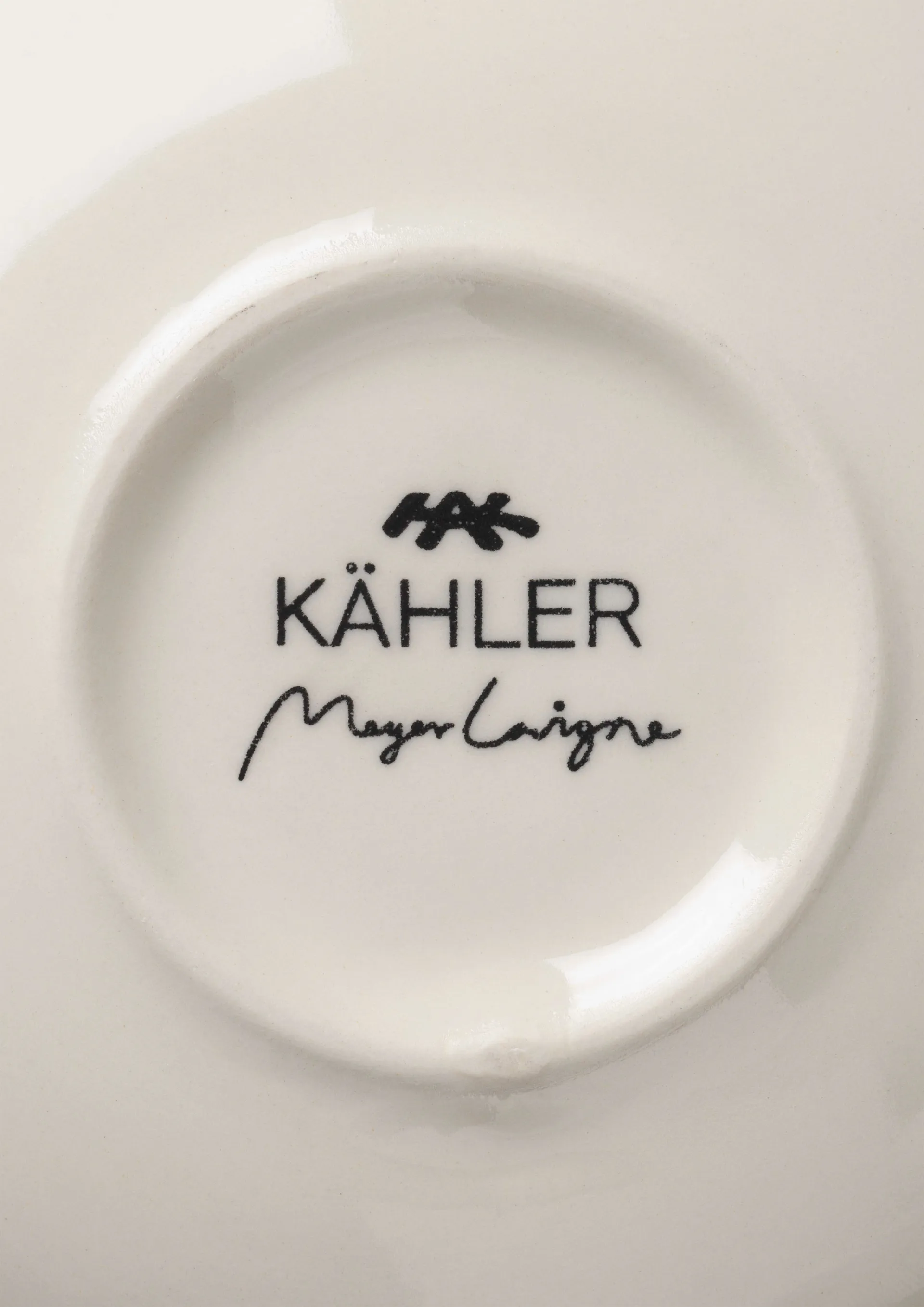 Signature Kerzenhalter, Weiß-grün Kähler