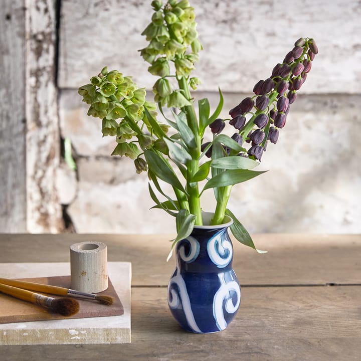 Tulle Vase 13cm - Blau - Kähler