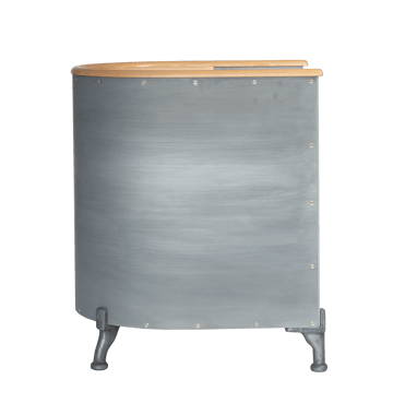 Aluminium Etch Sessel - Tärnsjö natural-etch aluminium-beech - Källemo