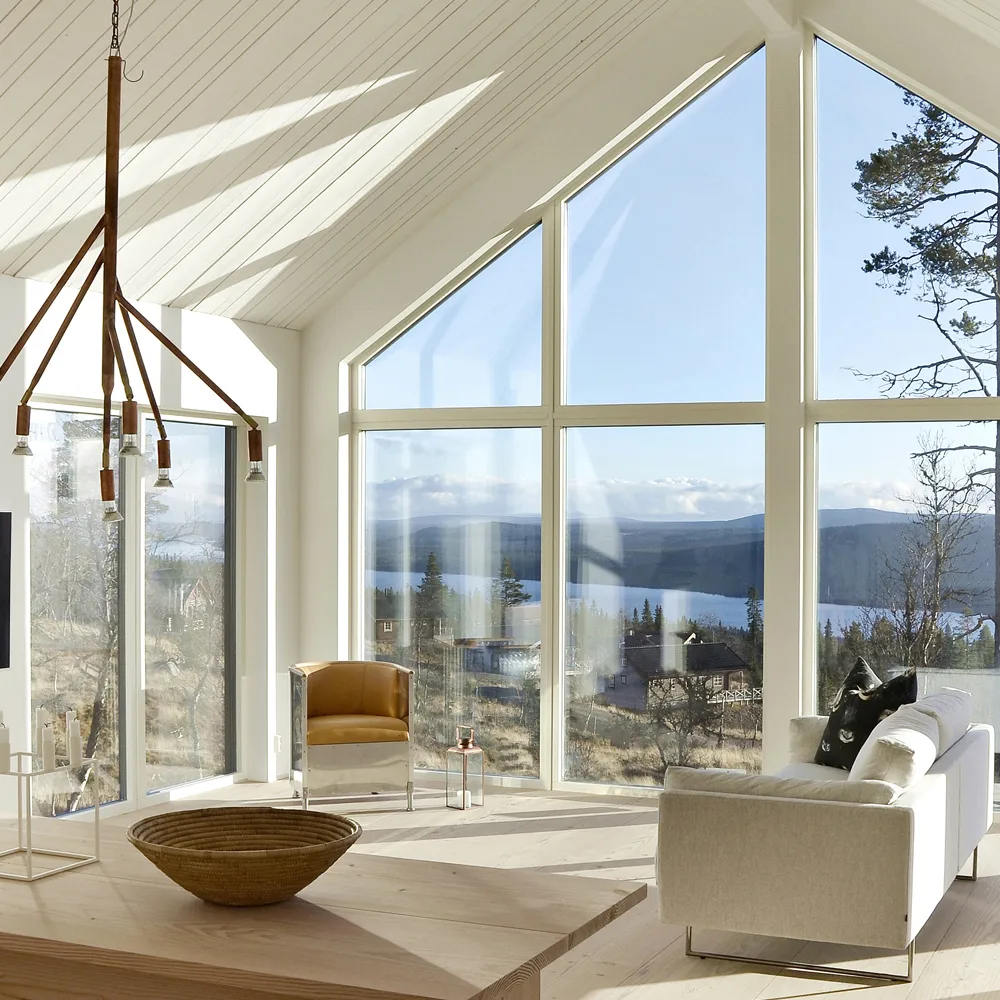 Aluminium Sessel poliert, Tärnsjö Leder natur-Buch Källemo