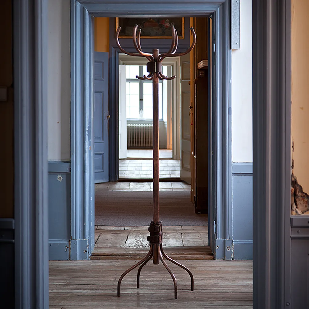 Babe Kleiderhänger, Blaue-Natur Ledergürtel Källemo