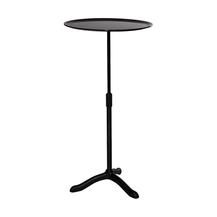 Cassis Couchtisch Ø37 cm - Black eloxiert aluminum-black - Källemo
