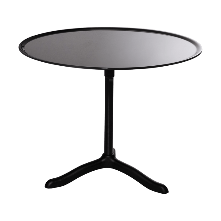 Cassis Couchtisch Ø47 cm - Black eloxiertes aluminum-black - Källemo
