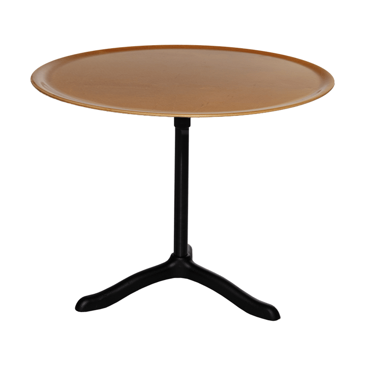 Cassis Couchtisch Ø47 cm - Schwarz eloxiertes Aluminum-Birke - Källemo