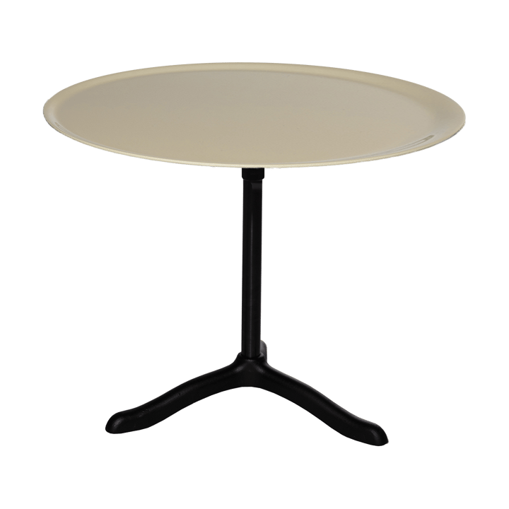Cassis Couchtisch Ø47 cm - Schwarz eloxiertes Aluminum-oyster - Källemo