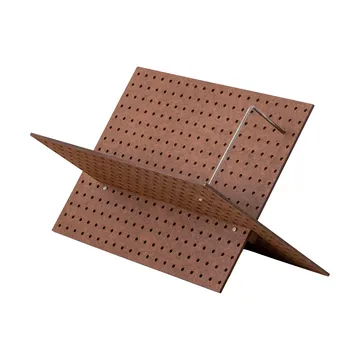 FF01 The Perforated Furniture Bücherwiege - Hartfaserplatte-Walnuss, 53x33x54 - Källemo