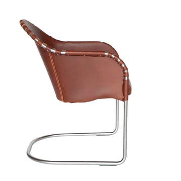 Ingo V.I.P Sessel - Leder braun vintage-chrome - Källemo
