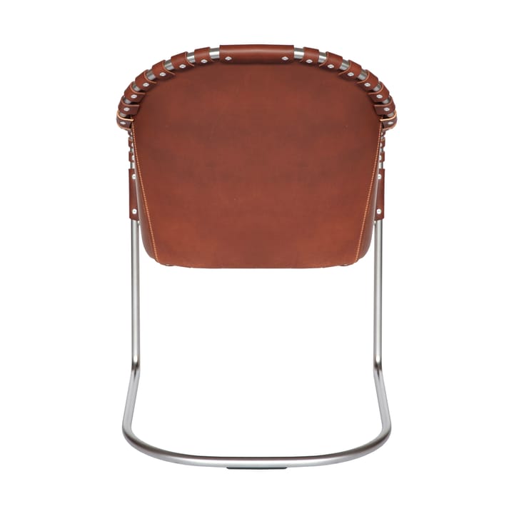 Ingo V.I.P Sessel, Leder braun vintage-chrome Källemo