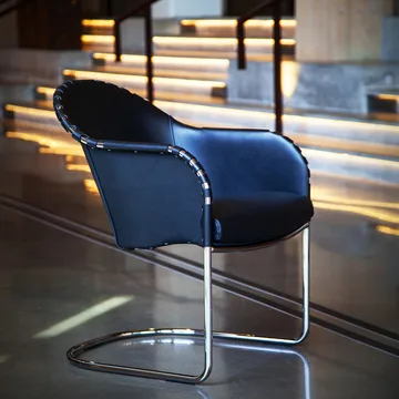Ingo V.I.P Sessel - Schwarz 9110-krom - Källemo