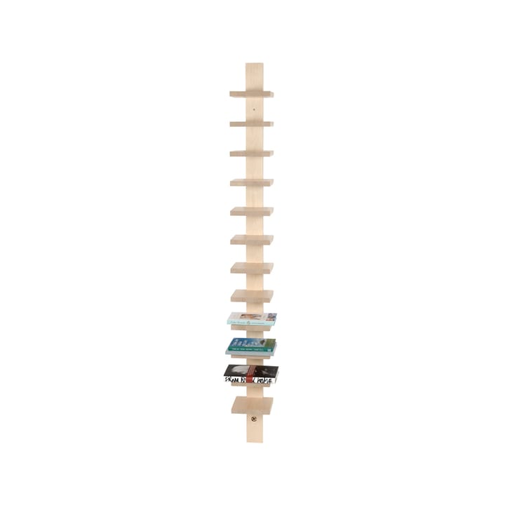Pilaster Wandregal - Gewachste Birke - Källemo