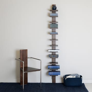 Pilaster Wandregal - Lehm gebeizt - Källemo