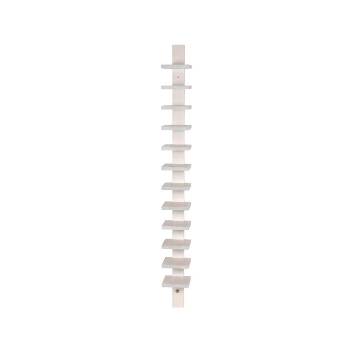 Pilaster Wandregal - Weiß lasiertes Birkenholz - Källemo