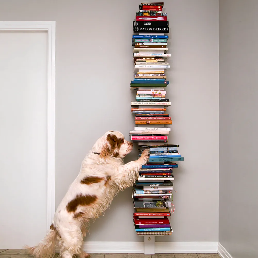 Pilaster Wandregal, Weiß Källemo