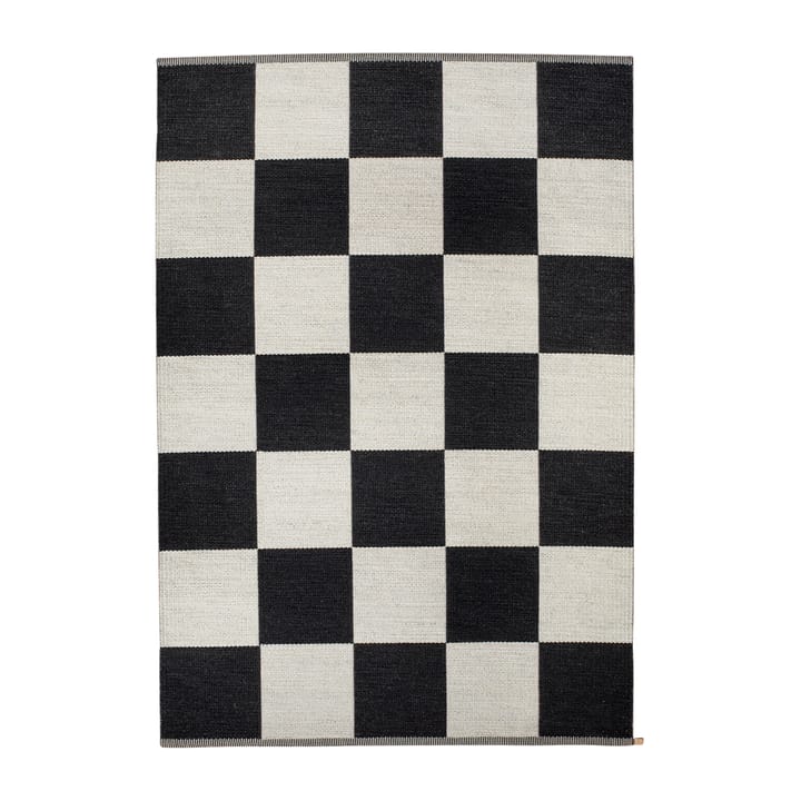Checkerboard Icon Teppich 165x240 cm - Midnight black - Kasthall