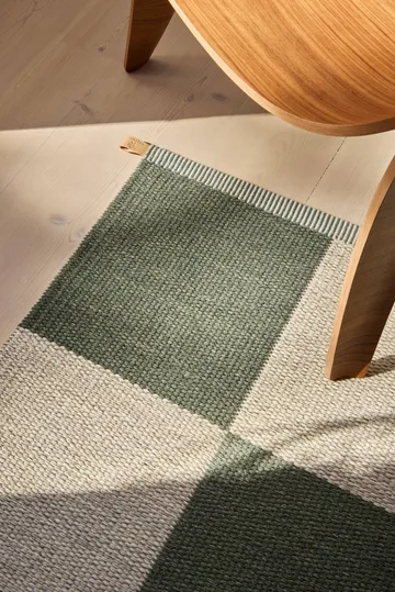 Checkerboard Icon Teppich - 350 Grey pear, 200x300 cm - Kasthall