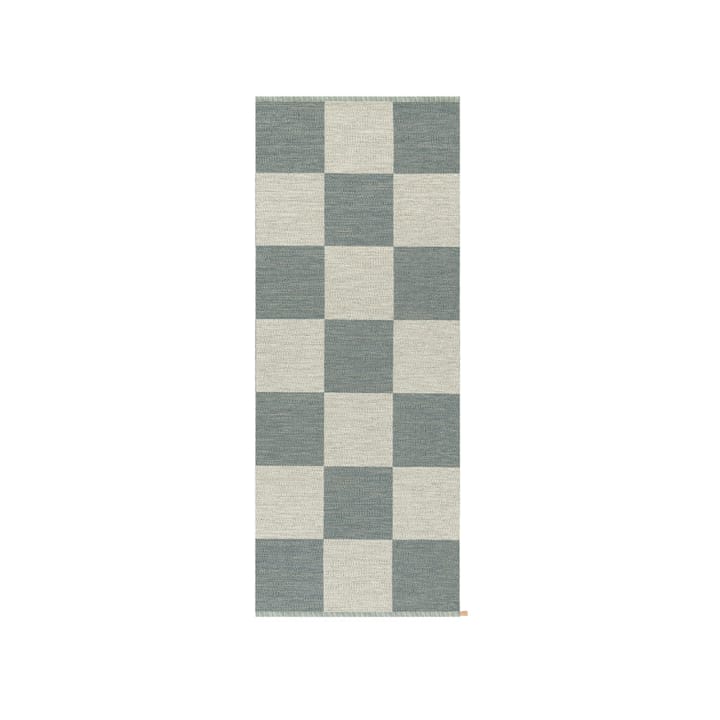 Checkerboard Icon Teppich 85x200 cm - Polarized Blue - Kasthall