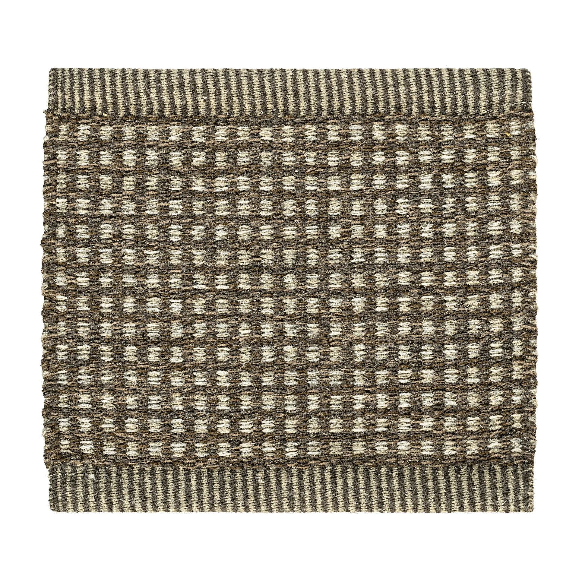 Dot Icon Teppich 90x240 cm, Raw Umber Kasthall