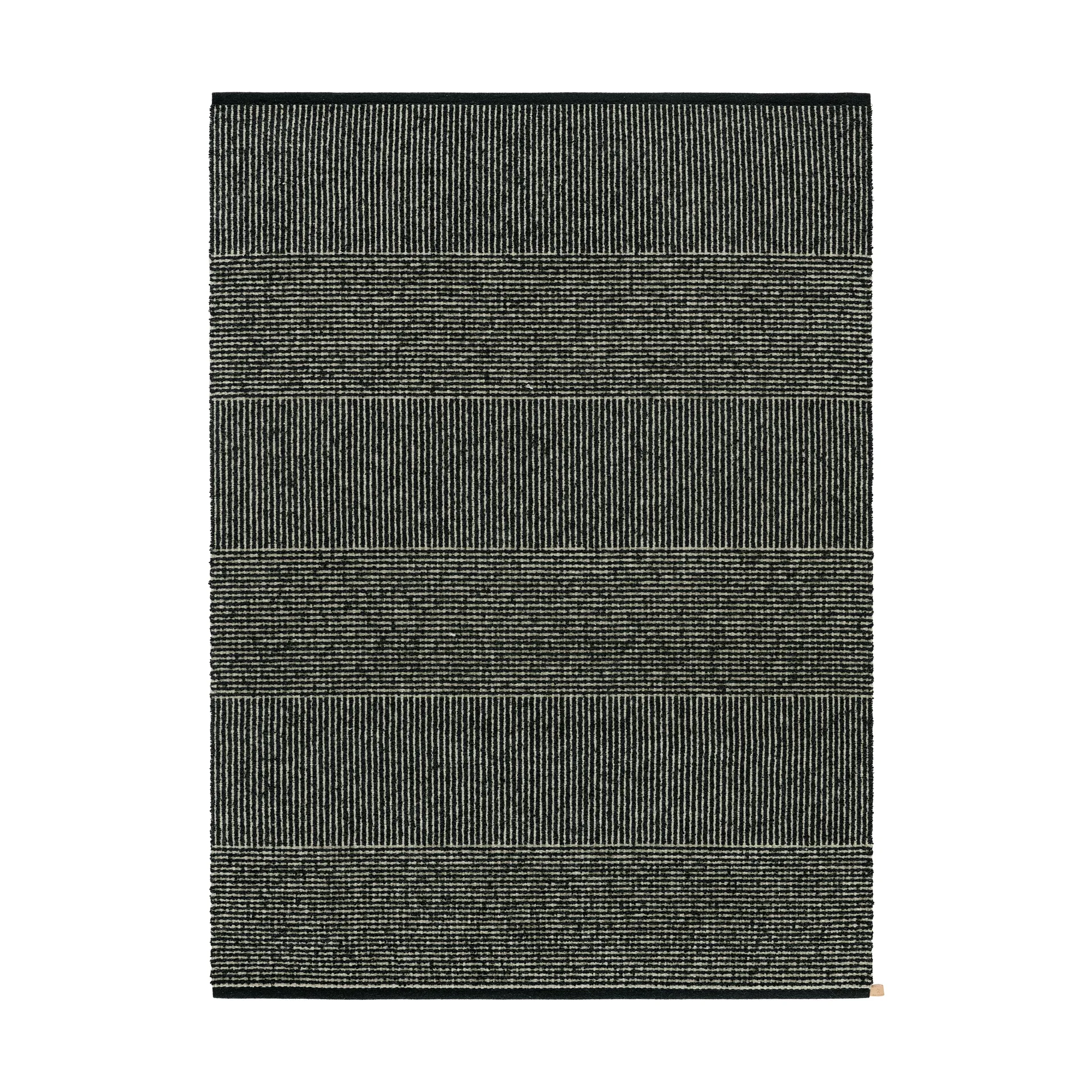 Fasad Uno Teppich, Dark black-light grey 501, 200x300 cm Kasthall
