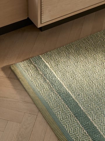 Goose Eye Anniversary Teppich - Minty fresh, 85x240 cm - Kasthall