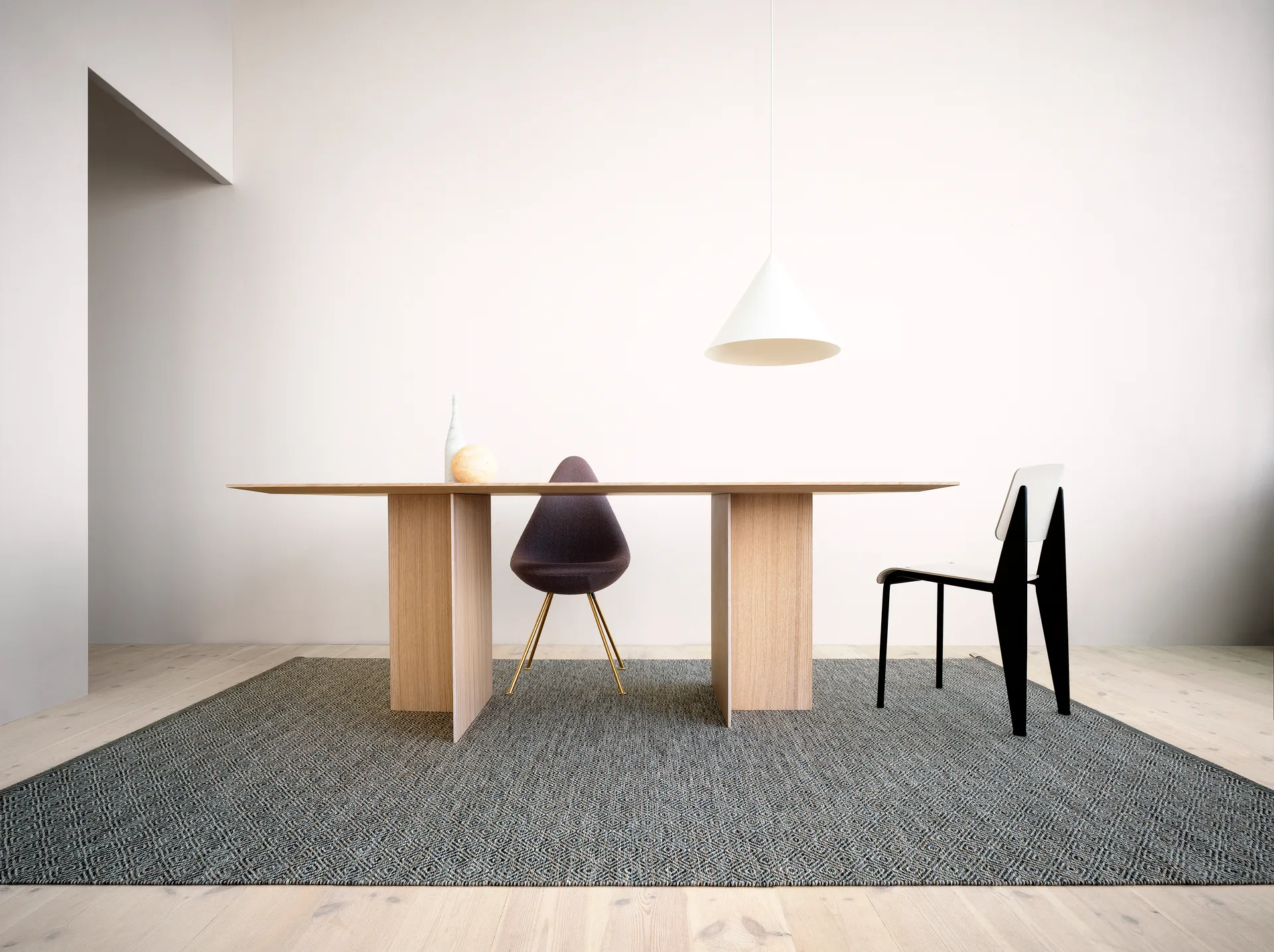 Goose Eye Icon Teppich 195x300 cm, Soho Kasthall