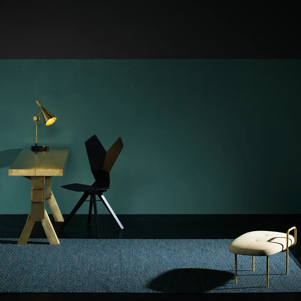 Goose Eye XL Icon Teppich, Stone grey 195 x 300cm Kasthall