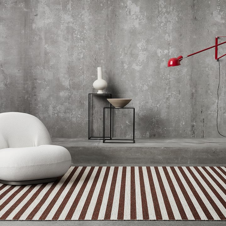 Narrow Stripe Icon Teppich, Redclay 300 x 195cm Kasthall