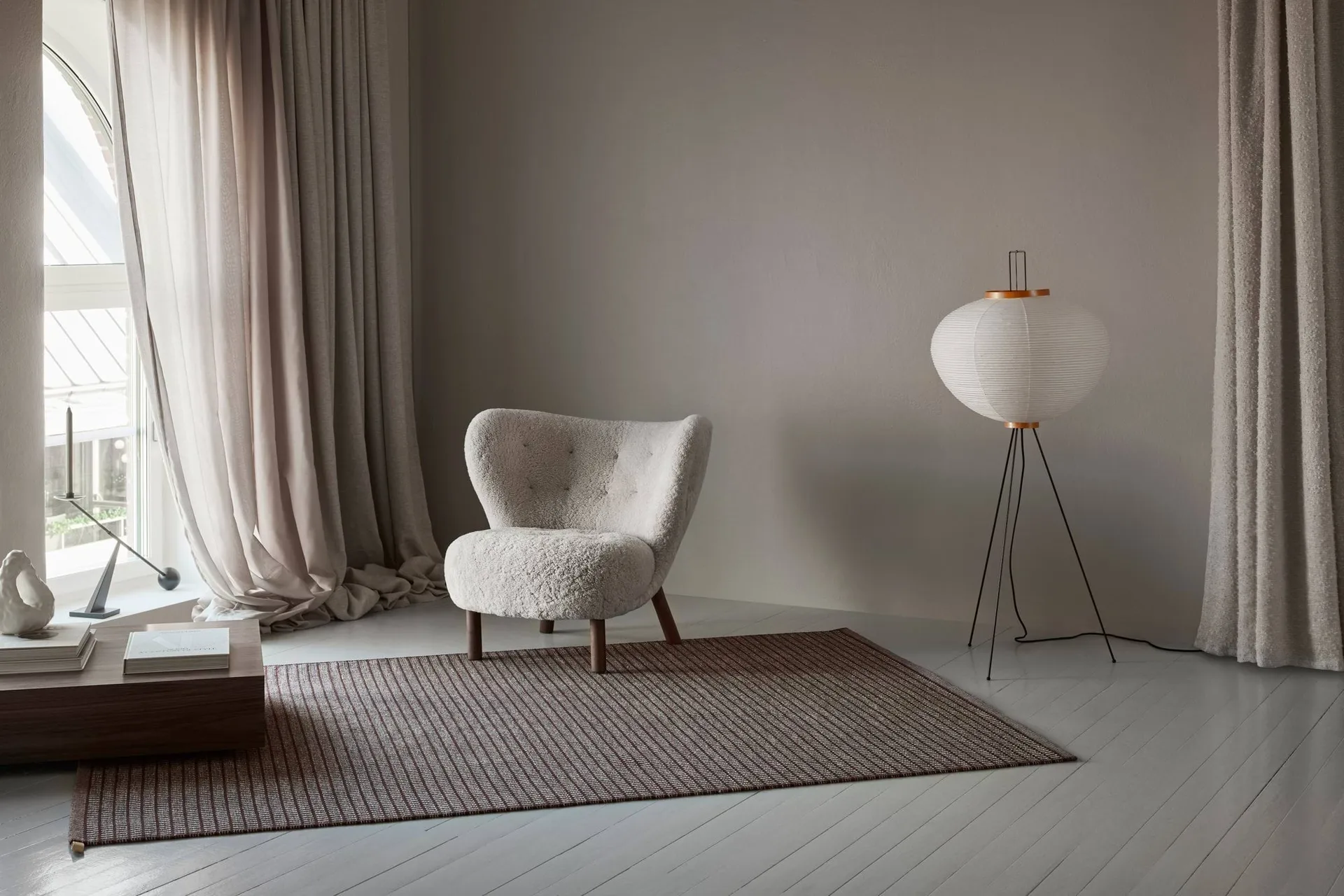 Post Icon Teppich, 721 Redwood haze, 200x300 cm Kasthall