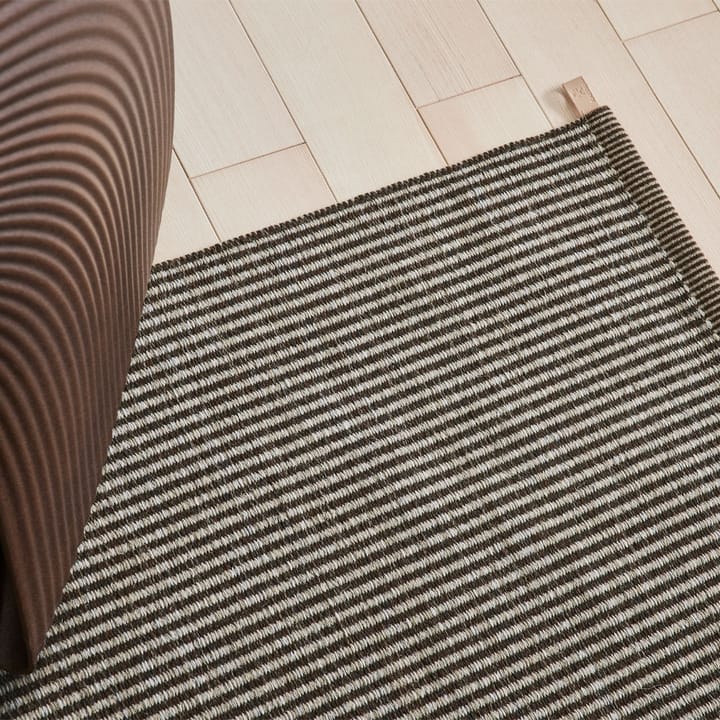 Stripe Icon Flurteppich - Linen beige 882 90 x 250cm - Kasthall