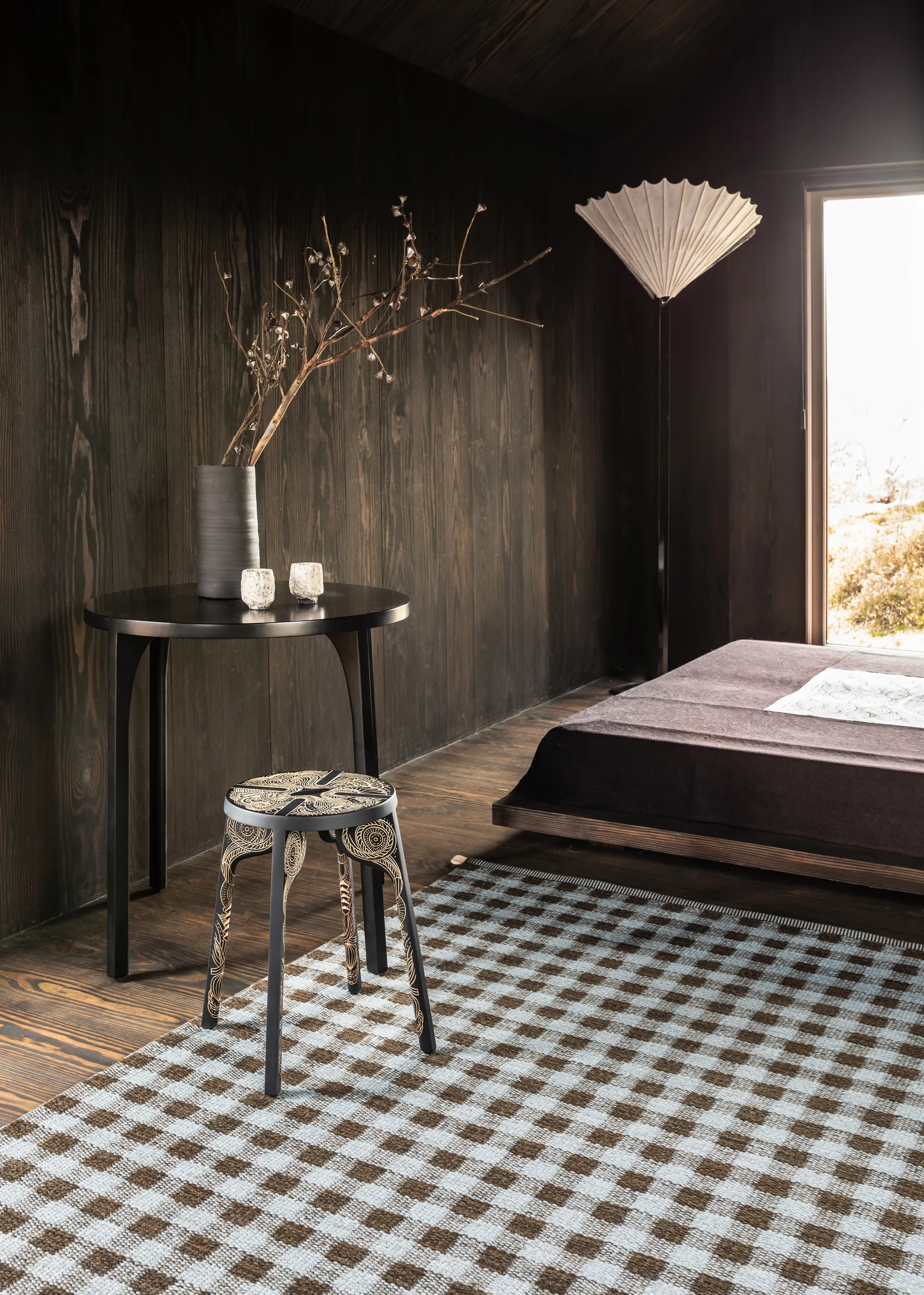 Vichy Teppich 165x240 cm, Mint Chocolate 720 Kasthall