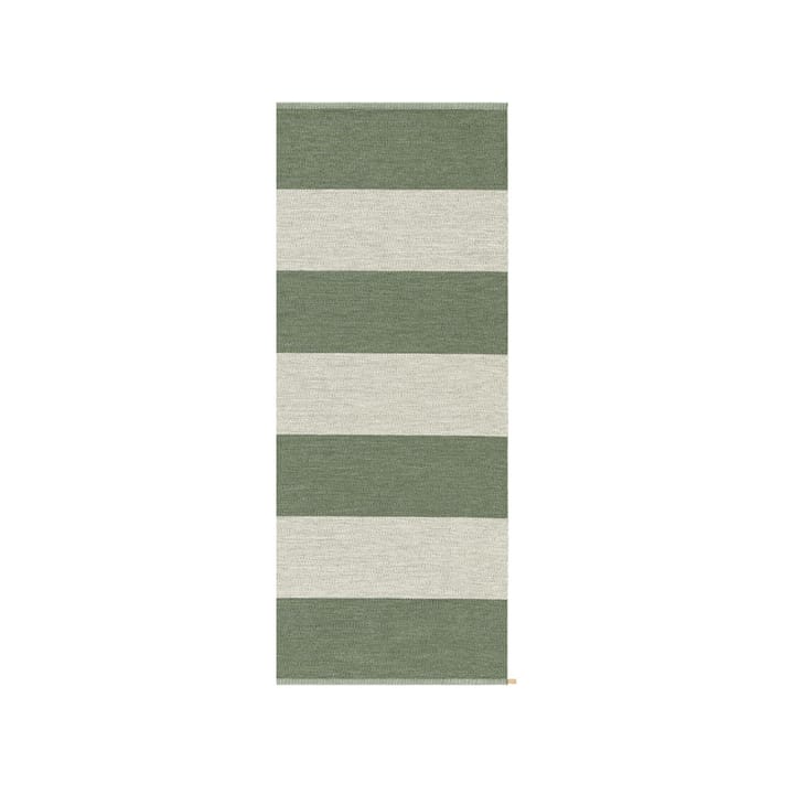 Wide Stripe Icon Flurteppich - Grey pear 200 x 85cm - Kasthall