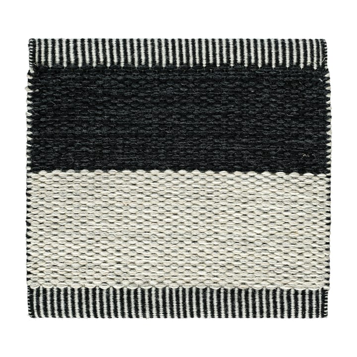 Wide Stripe Icon Teppich 85x240 cm - Midnight black - Kasthall
