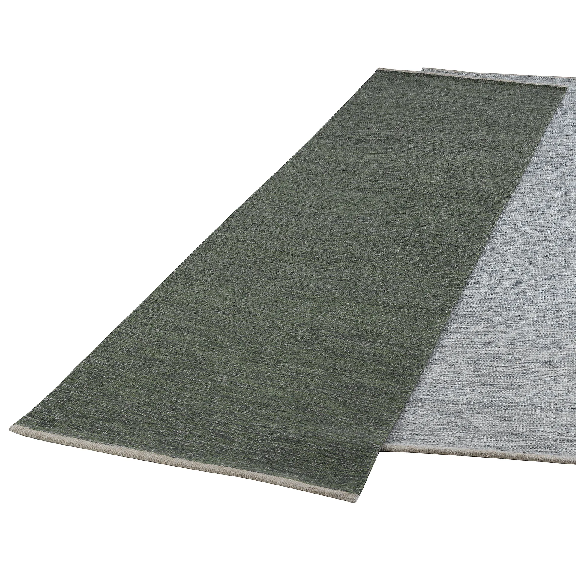 Allium Flurteppich 80 x 250cm, Dark green Kateha