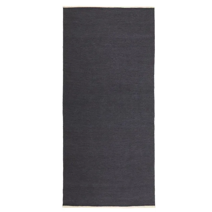 Allium Flurteppich 80 x 250cm - Nearly black - Kateha