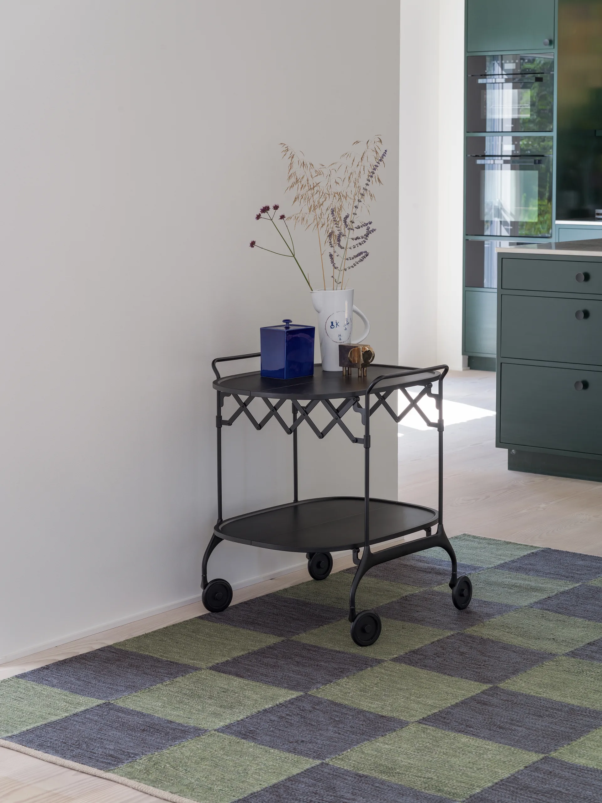 Allium Fox Trott Teppich, Dark Green, 200x300 cm Kateha