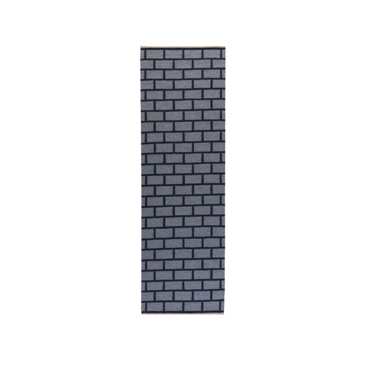 Brick Flurteppich - Blue, 80 x 250cm - Kateha