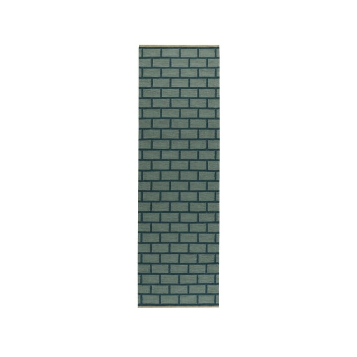 Brick Flurteppich - Green, 80 x 250cm - Kateha