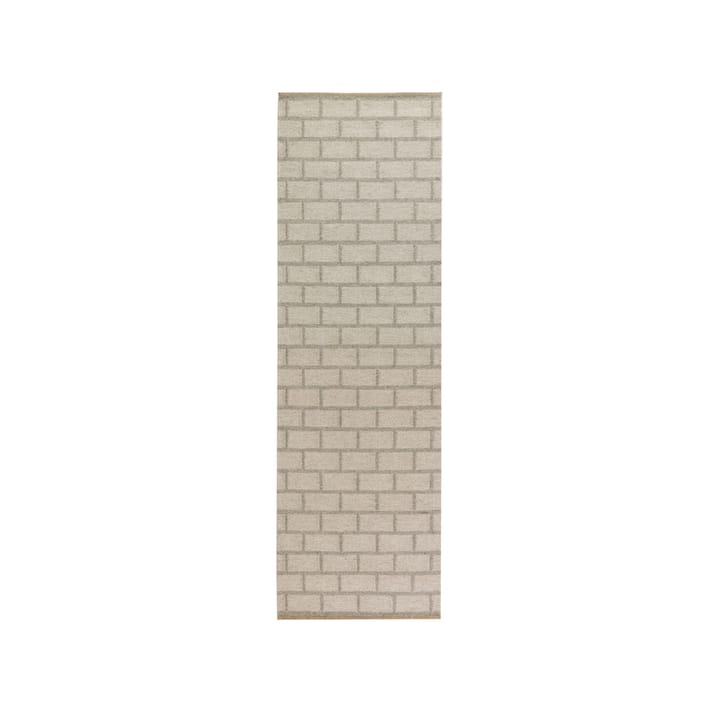 Brick Flurteppich - Light grey, 80 x 250cm - Kateha