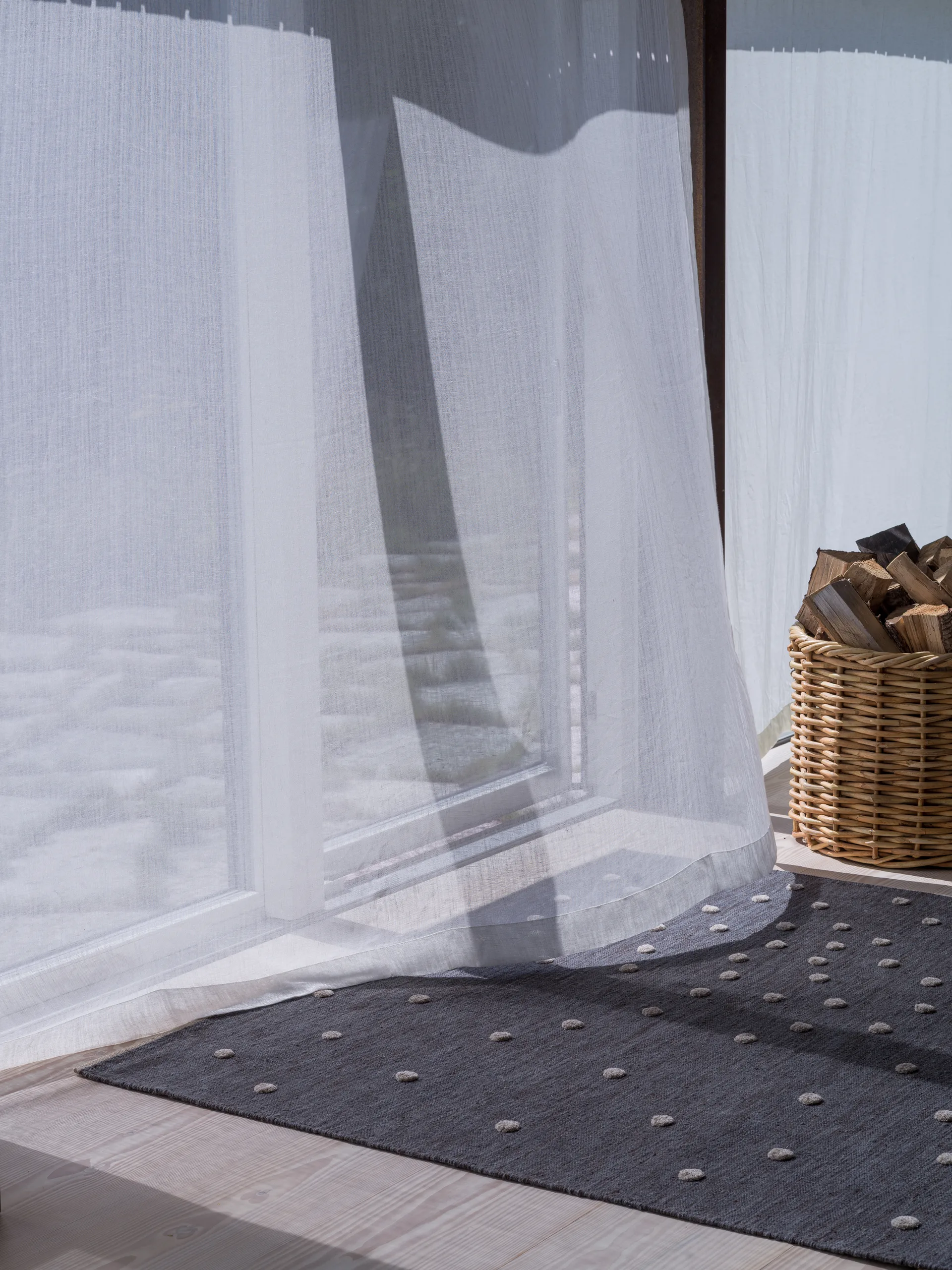 Bula Teppich, Nearly Black, 200x300 cm Kateha