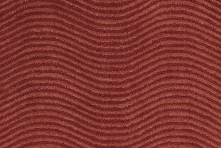 Dunes Wave Teppich - Dusty red, 170 x 240cm - Kateha