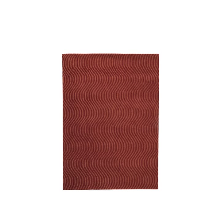 Dunes Wave Teppich - Dusty red, 170 x 240cm - Kateha