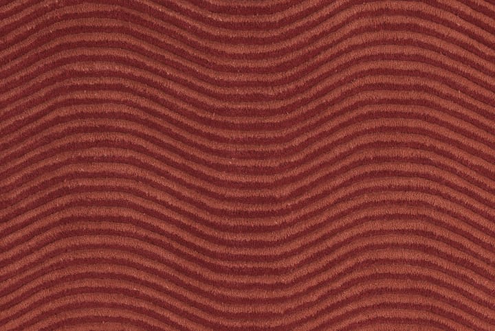 Dunes Wave Teppich - Dusty red, 200 x 300cm - Kateha