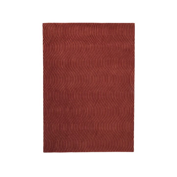 Dunes Wave Teppich - Dusty red, 200 x 300cm - Kateha