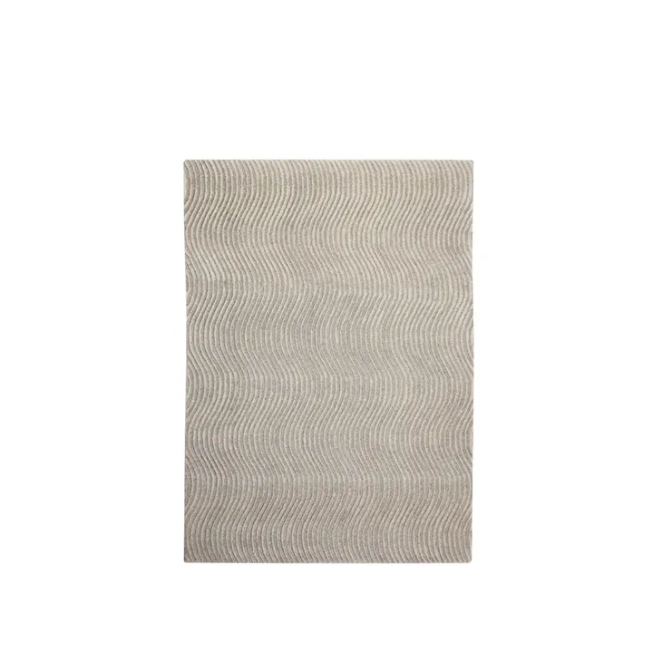 Dunes Wave Teppich - Light grey, 170x240 cm - Kateha