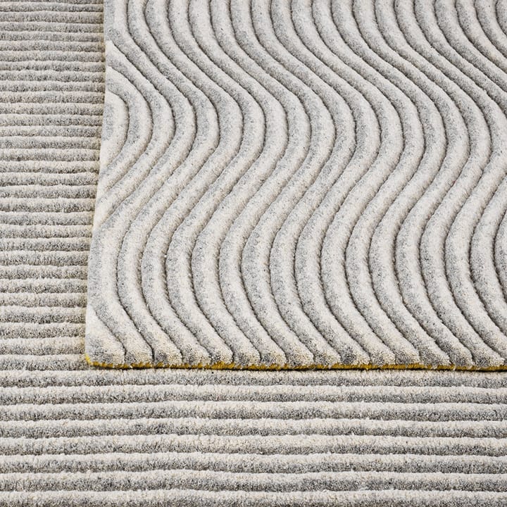 Dunes Wave Teppich - Light grey, 200 x 300cm - Kateha