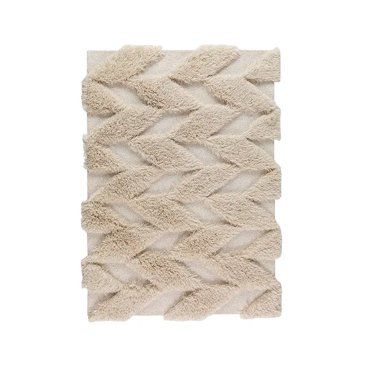 Herringbone Wild Teppich - Light beige, 200x300 cm - Kateha